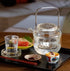 【最后一套】Iwaki Snowtop 清酒壶和清酒杯套装 | 限量产品 | 日本泰国制造 | 手工制作